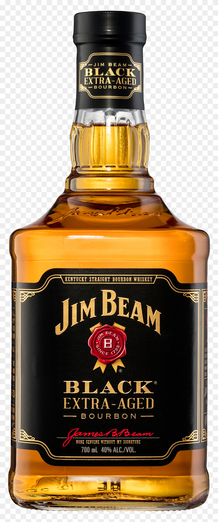 Jim Beam Black Extra Aged Bourbon 700ml - Jim Beam Black Extra Aged Bourbon Clipart #4768429