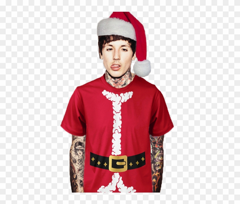 Christmas Mine Bring Me The Horizon Bmth Oliver Sykes - Oli Sykes Christmas Clipart