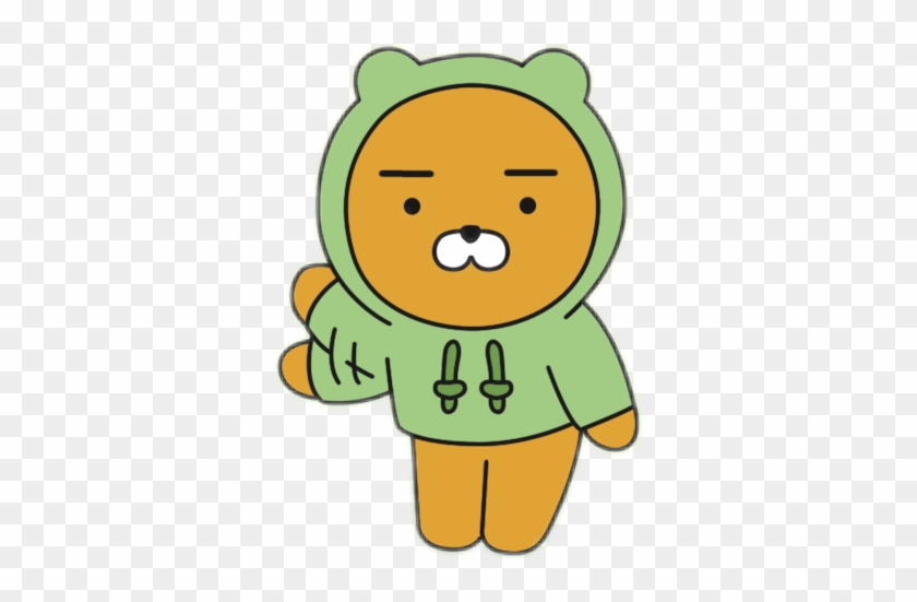 #kakao #kakaofriends #ryan - Ryan Sticker Transparent Clipart #4768695