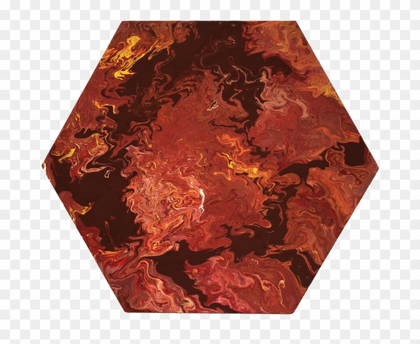 Viscosity-073 By Gauri Monga, Abstract Painting, Acrylic - Motif Clipart