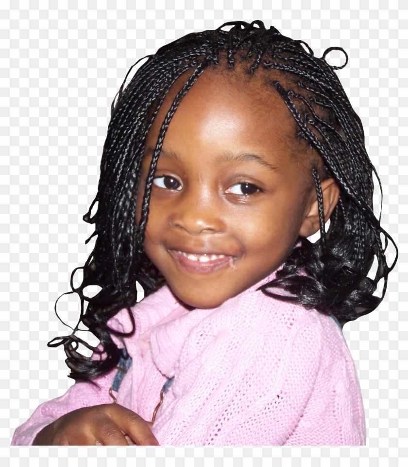Hair Braiding - Girl Clipart