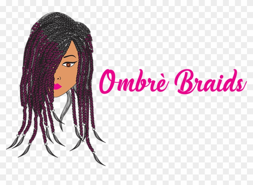 100% Kanekalon Braiding Hair - Braids Hair Cartoon Clipart #4768779