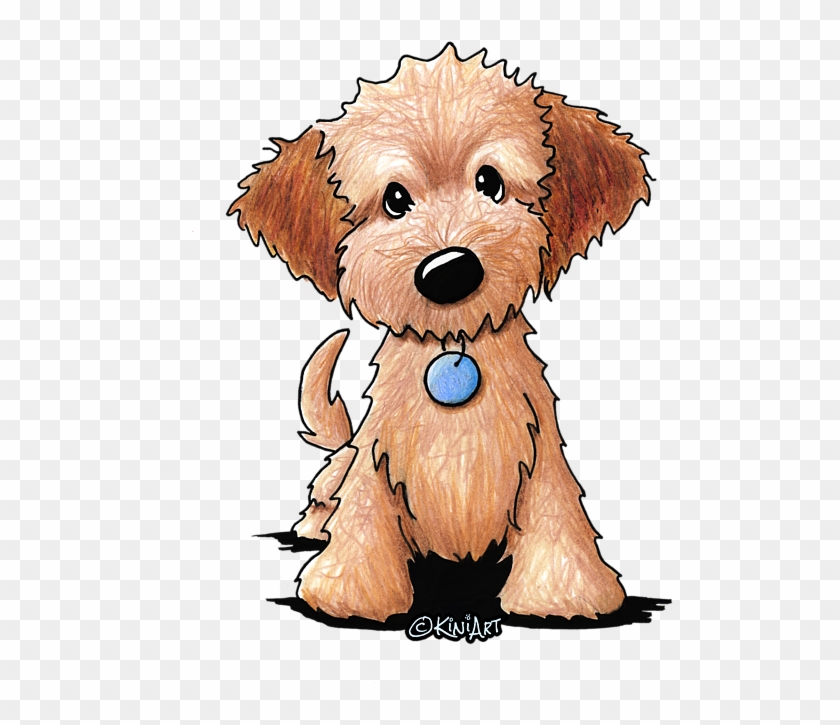 Bleed Area May Not Be Visible - Golden Doodle Clip Art - Png Download #4768812
