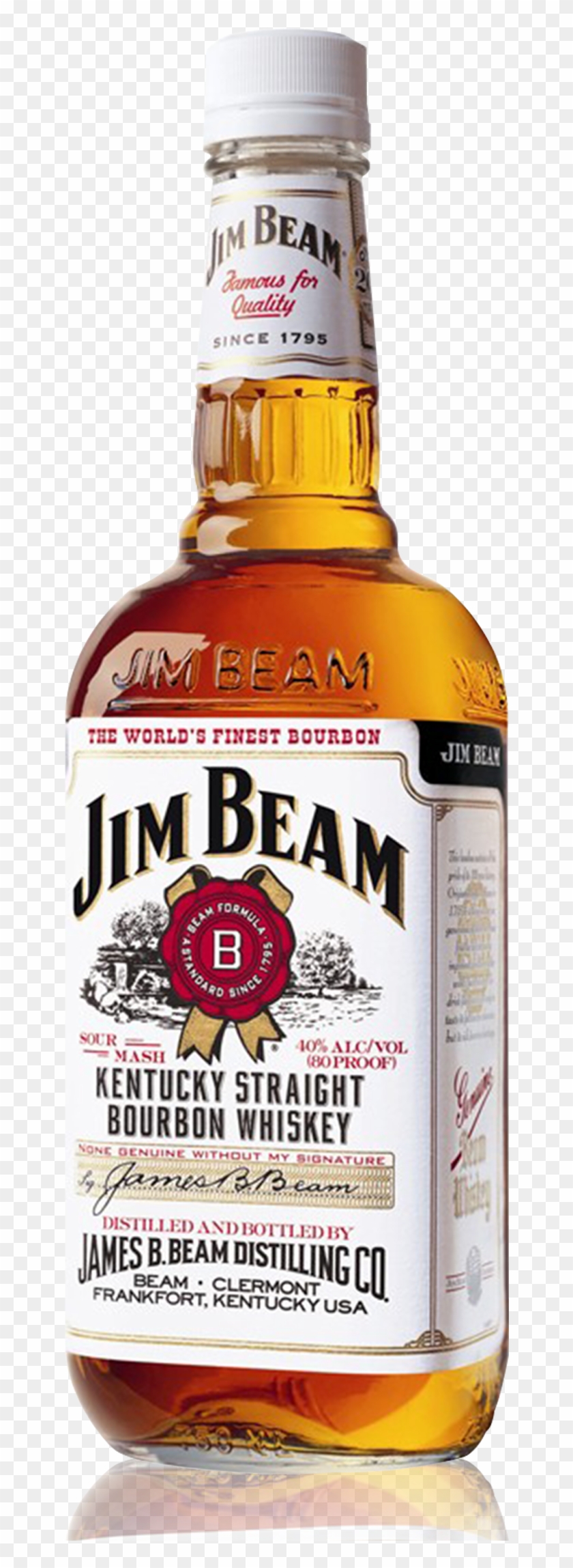 Jim Beam Bourbon Whisky - Jack Daniels Competitors Clipart #4768816