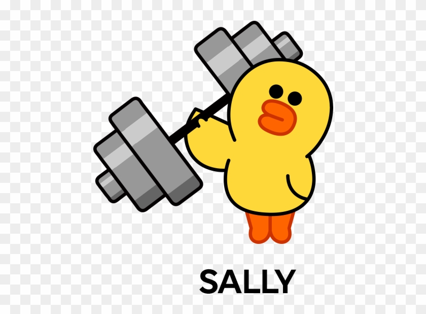 라인프렌즈가 궁금해 Line Friends - 라인 샐리 Clipart #4768878