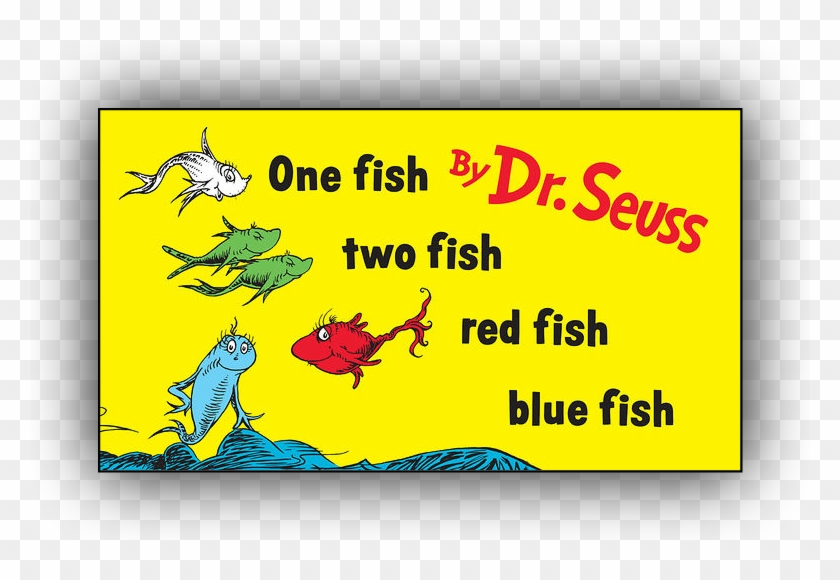 One Fish, Two Fish - One Fish Two Fish Dr Seuss Clipart