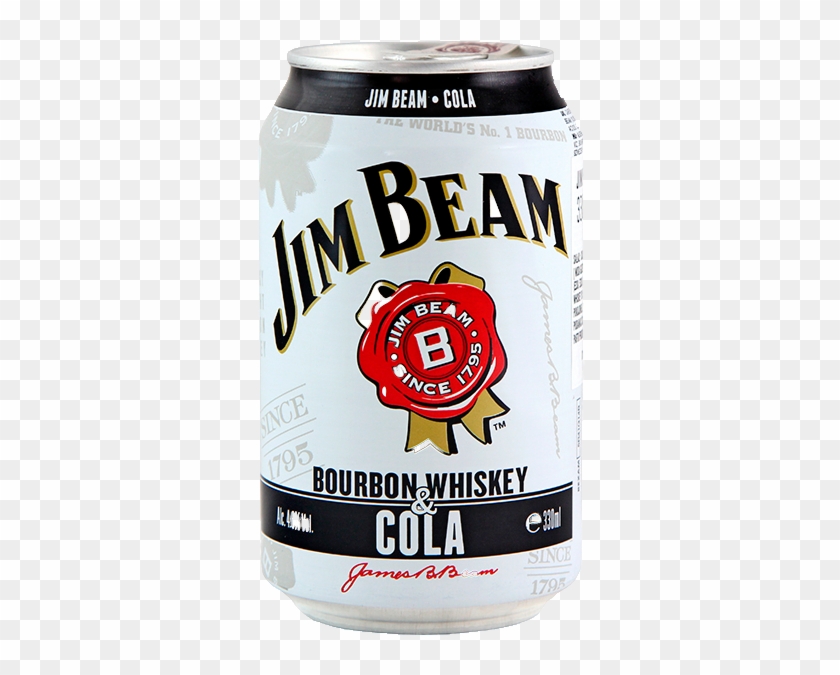 Jim Beam Bourbon Cola Can 33 Cl - Guinness Clipart #4768986