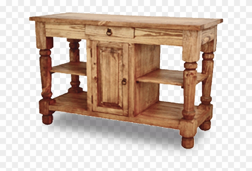 Kitchen Island Santa Rita 54"w X 23"d X 36"h - Sofa Tables Clipart