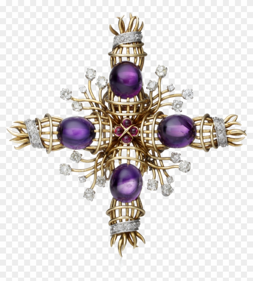 My Grandmother Had A Flowered Globe Tiffany Lamp Hanging - Amethyst Clipart