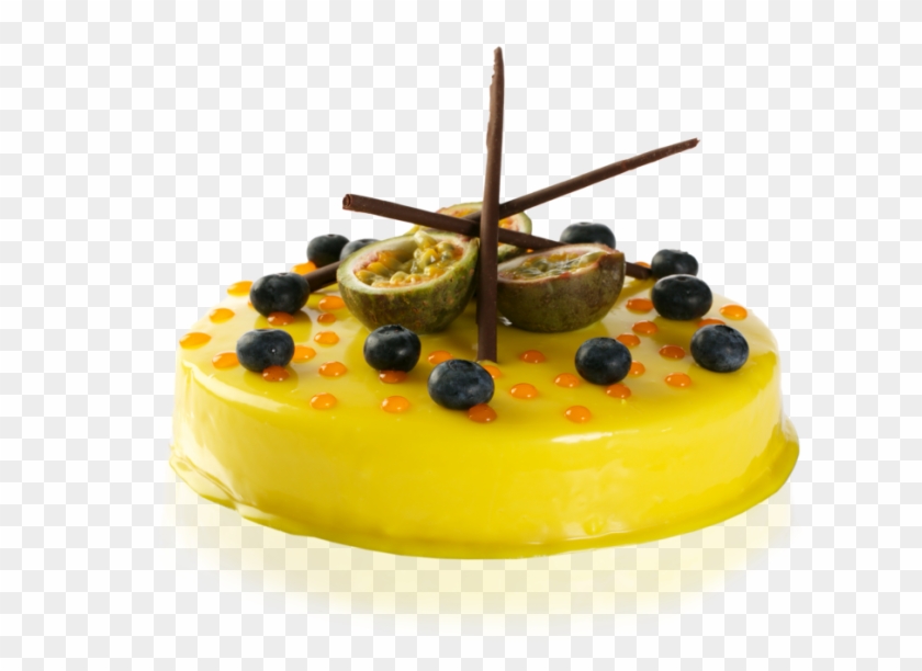 Passion Fruit Delice - Passion Fruit Delight Cake Clipart #4769127
