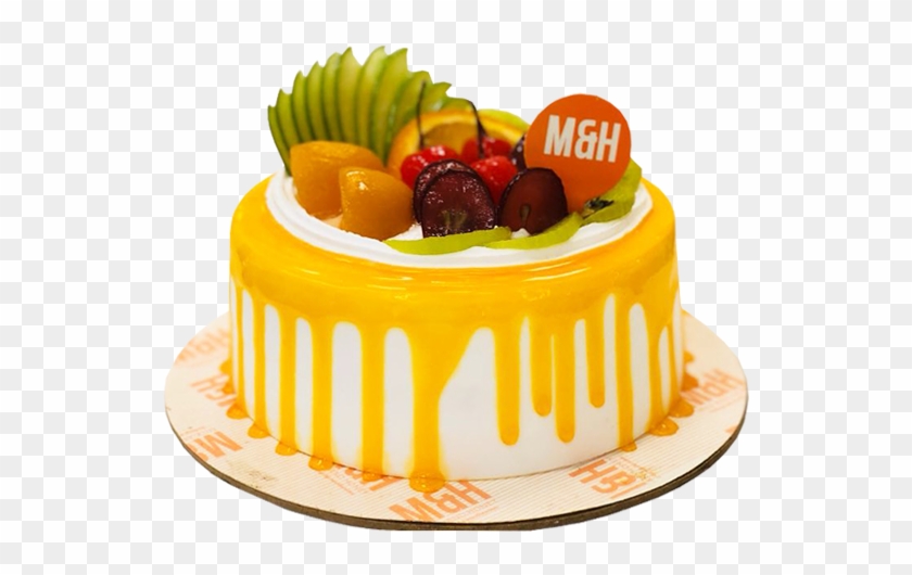 Fresh Fruit Cake - Fresh Fruit Cake Png Clipart