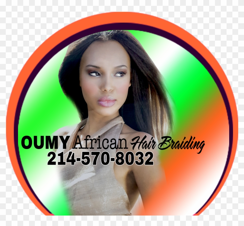 African Hair Braiding - Label Clipart