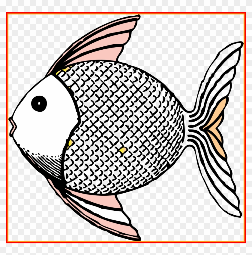 Inspiring Clip Art Of Black And White One Fish Two - Fish Black And White Clip Art - Png Download