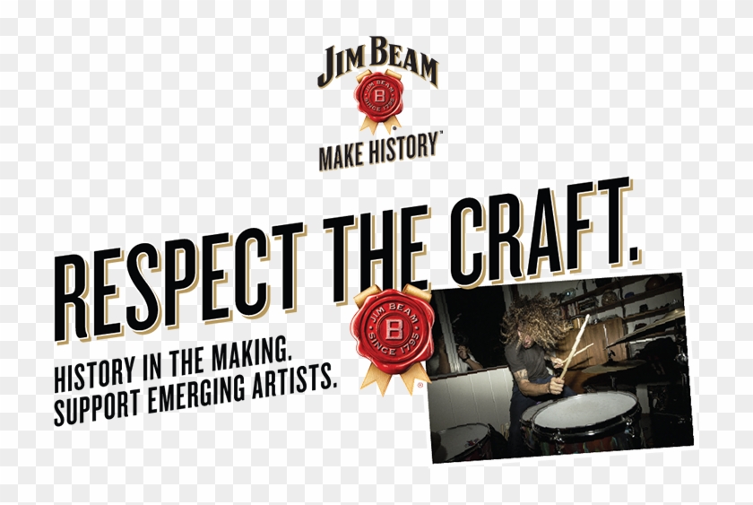 Make History Jim Beam - Jim Beam Clipart