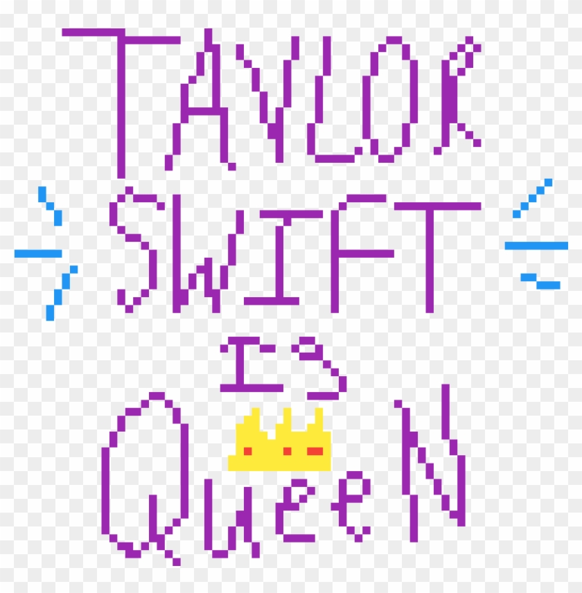 Taylor Swift Is Queen - Lilac Clipart #4769807