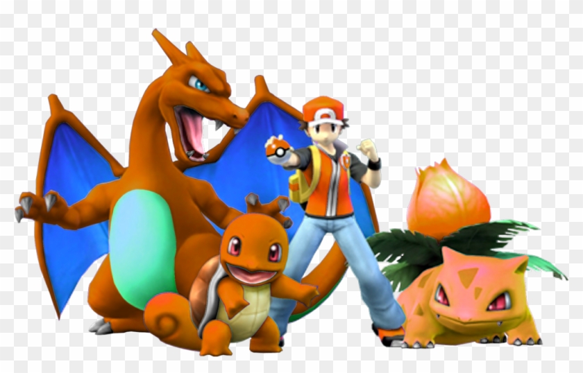 Flaming Orange Edition Photo Pokemontrainerorg - Pokemon Trainer Brawl Render Clipart #4769869