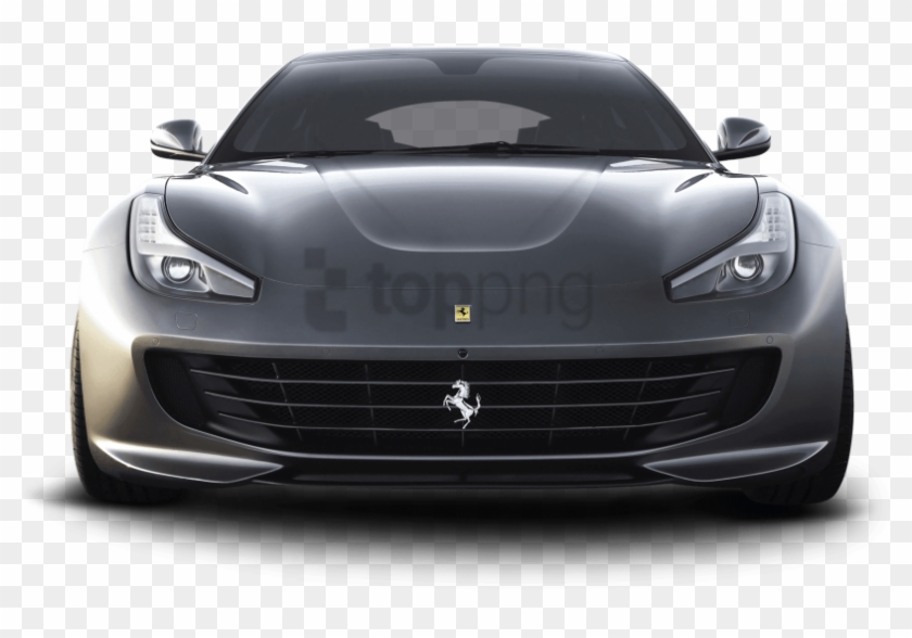 Download Ferrari Front View Png Images Background - Car Front View Png Clipart