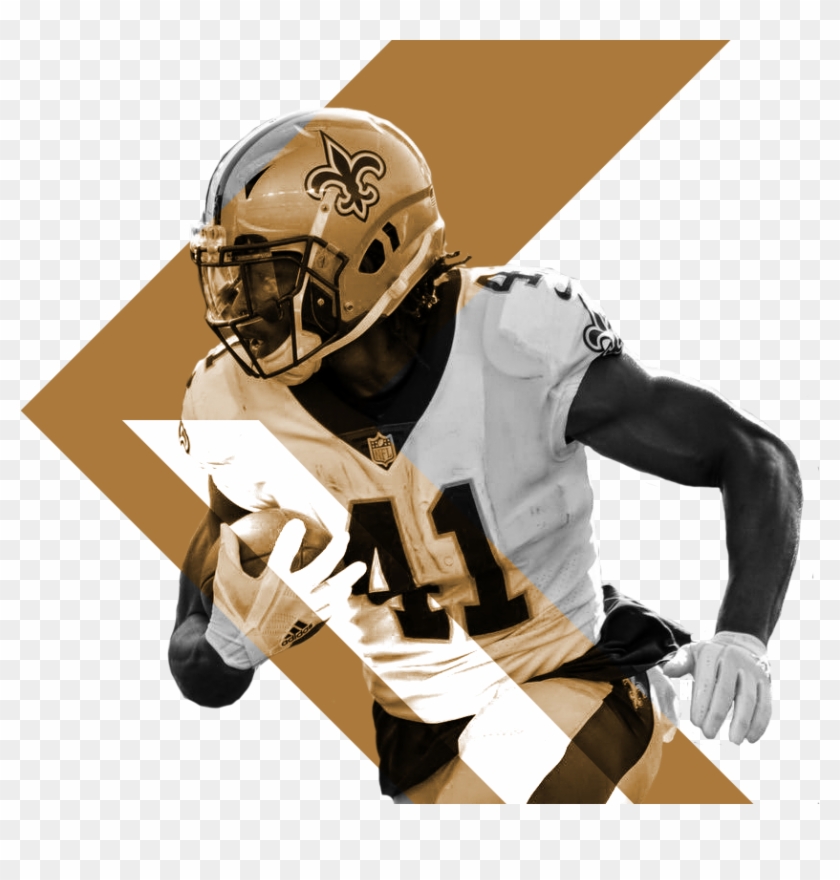 saints color rush jersey kamara