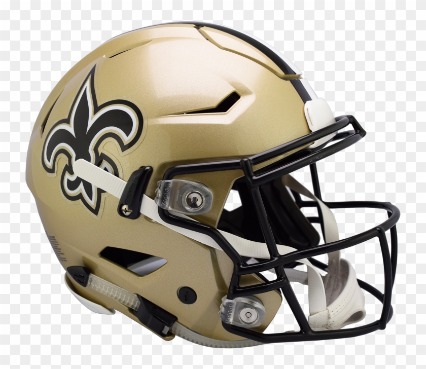 Saints Speed Flex Helmets - Speedflex College Football Helmet Clipart