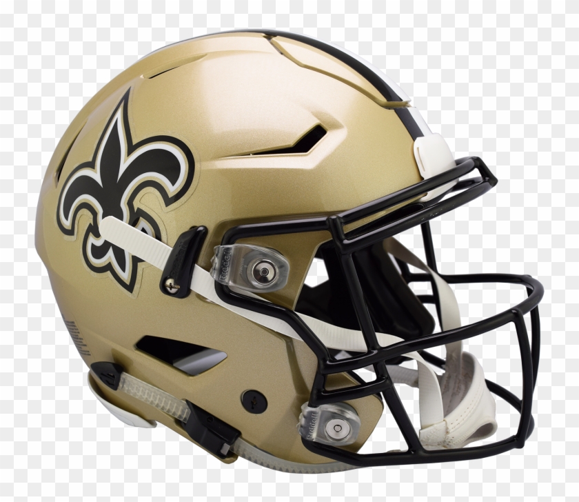 Saints Speed Flex Helmets - Speedflex College Football Helmet Clipart #4770305