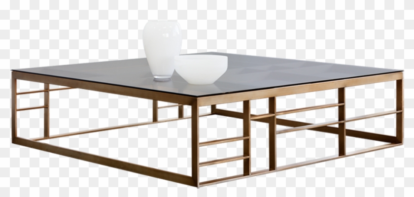 Glaucus Coffee Table - Square Coffee Table Brass Clipart