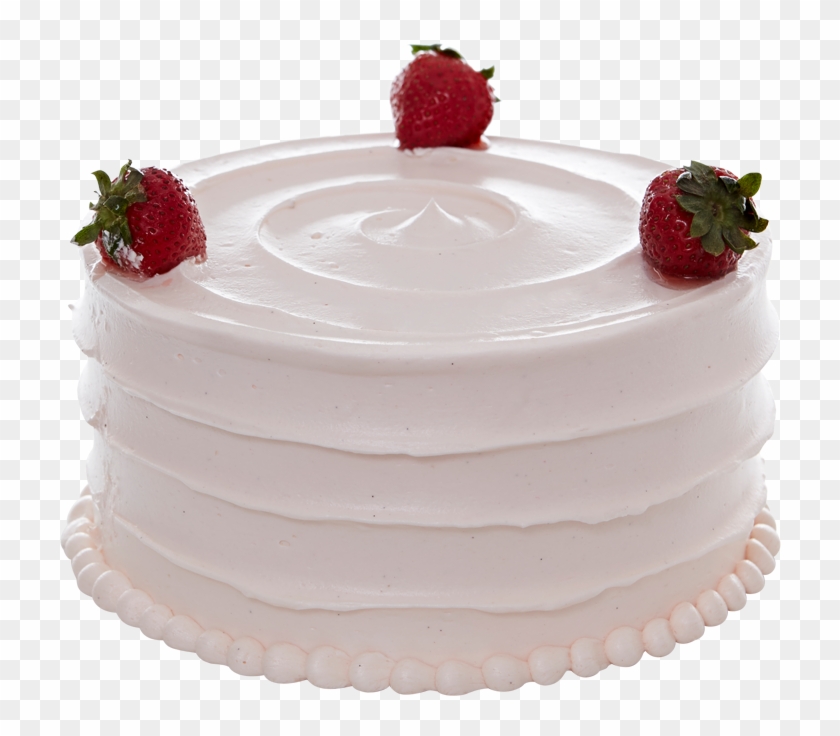 Strawberry Supreme Cake - Fruit Cake Clipart #4770686