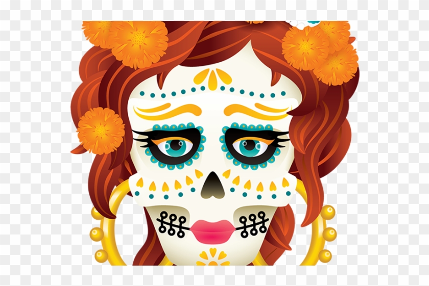Day Of The Dead Clipart Catrina - La Calavera Catrina - Png Download