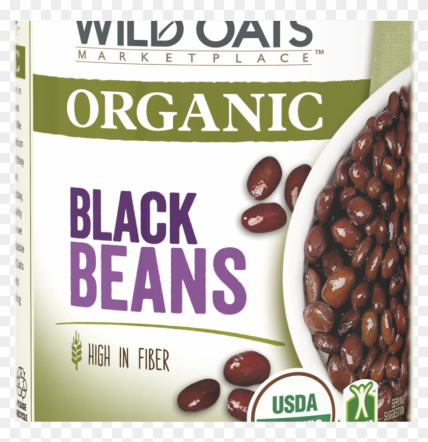Wild Oats Organic Black Beans - Usda Organic Clipart #4770842