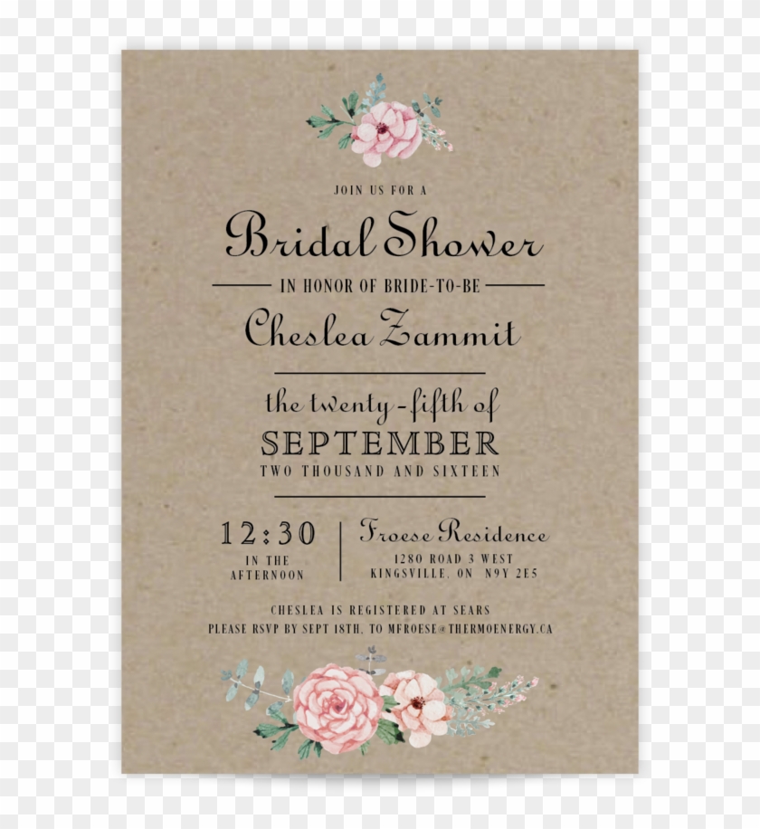 Bridal Shower15 - Paper Clipart #4771342
