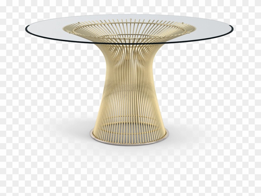 Elegant Table Png Transparent Image - 42 Round Gold Dining Table Clipart #4771603