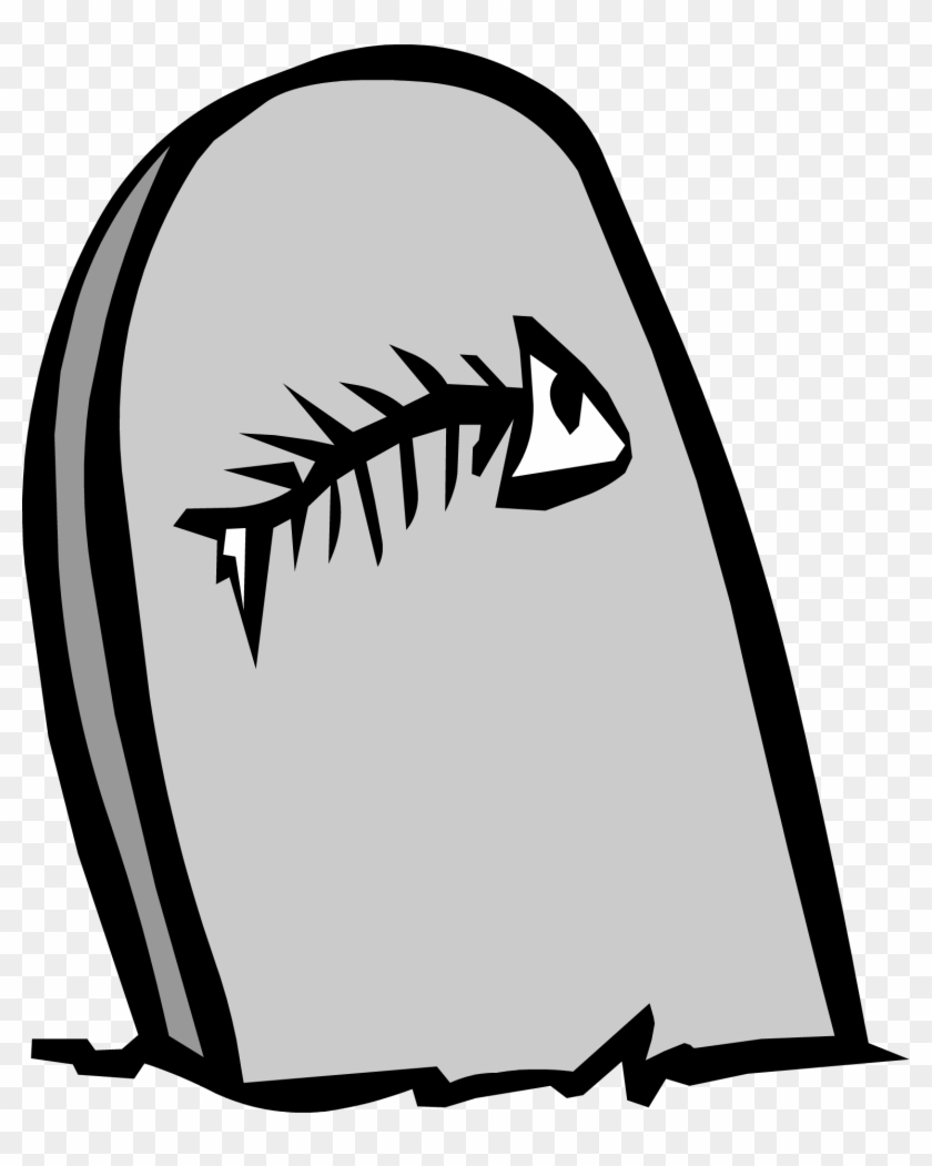 Tombstone Jpg - Club Penguin Tombstone Pin Clipart