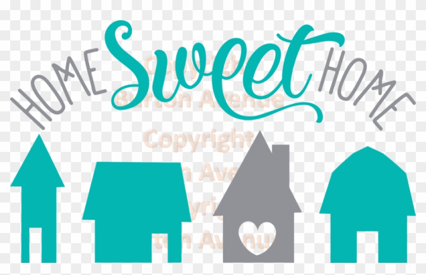 Home Sweet Home - My Home Clipart