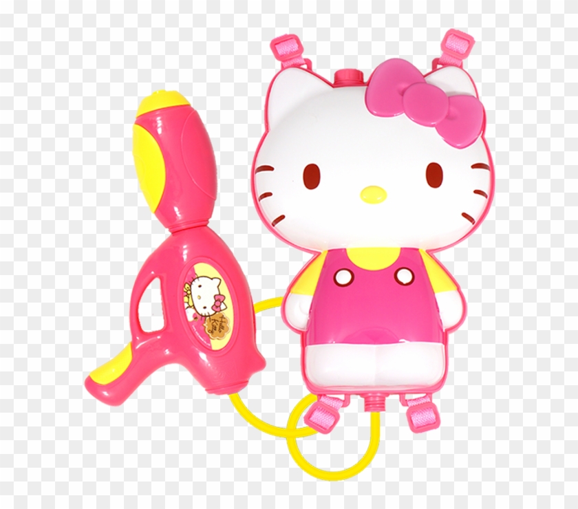 ปืน ฉีด น้ำ คิ ต ตี้ - Baby Toys Clipart #4771871