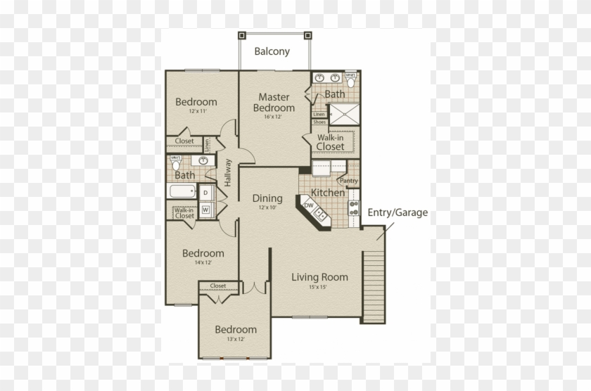 0 For The The Boardwalk Floor Plan - Floor Plan Clipart #4771973
