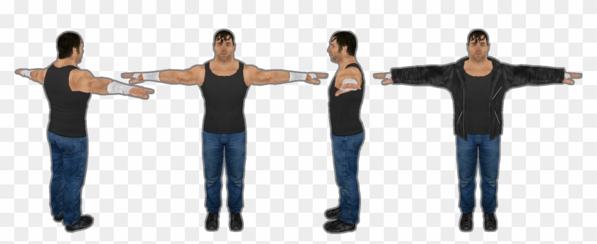 -dean Ambrose - Finn Balor Svr 2011 Psp Clipart #4771974
