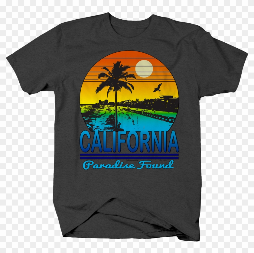 Image Is Loading California Paradise Found Boardwalk - Shirt Clipart #4772286