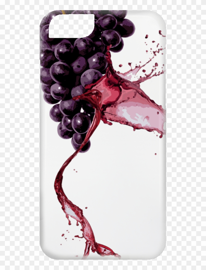 Wine Splash Png - Healthy Food Fruits Grapes Clipart