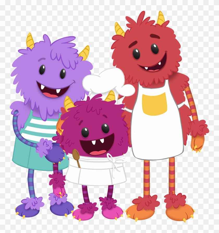 Nomster Family Nomste Rchef - Cartoon Clipart