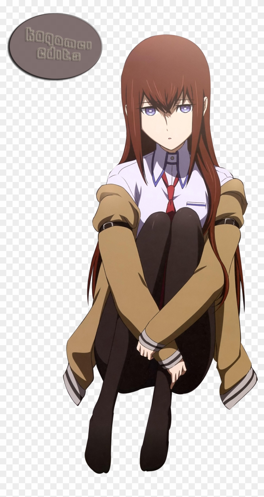 Makise Kurisu Render - Steins Gate Kurisu Cute Clipart