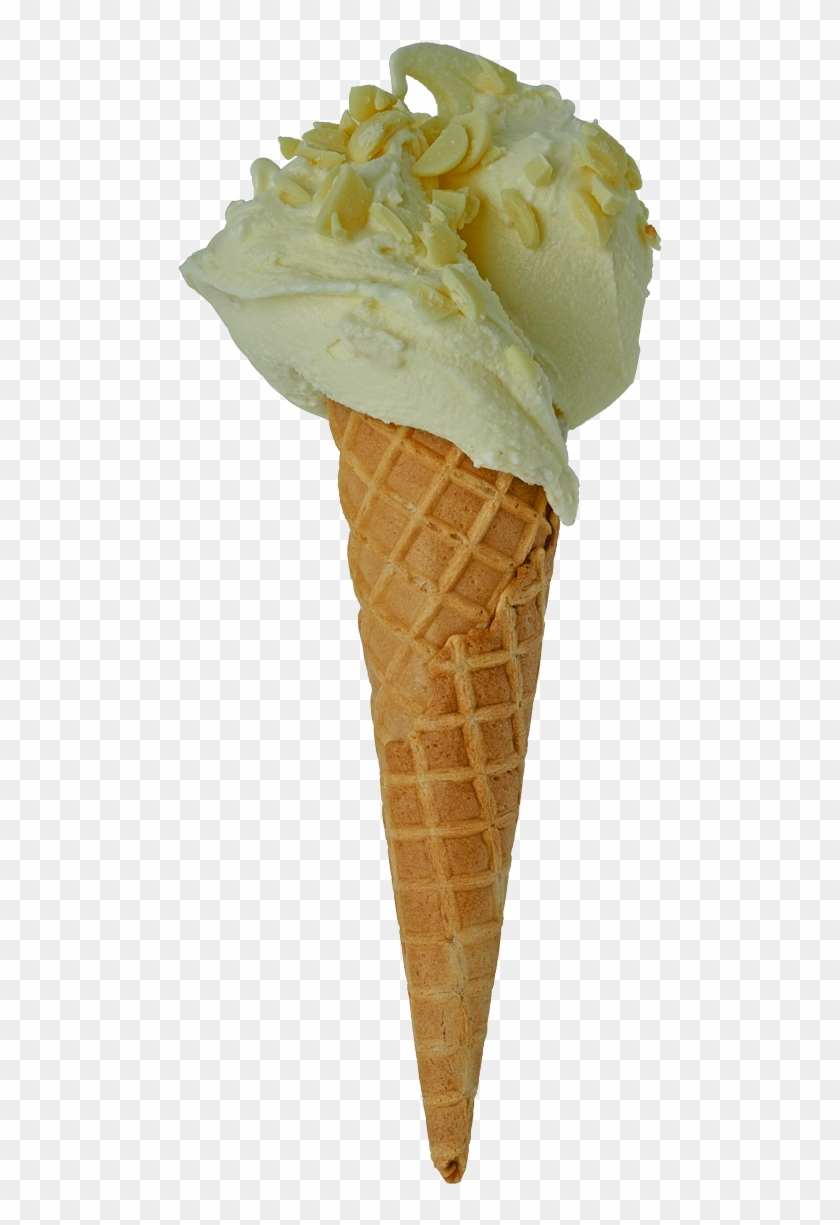 White-chocolate - Ice Cream Cone Clipart #4773135