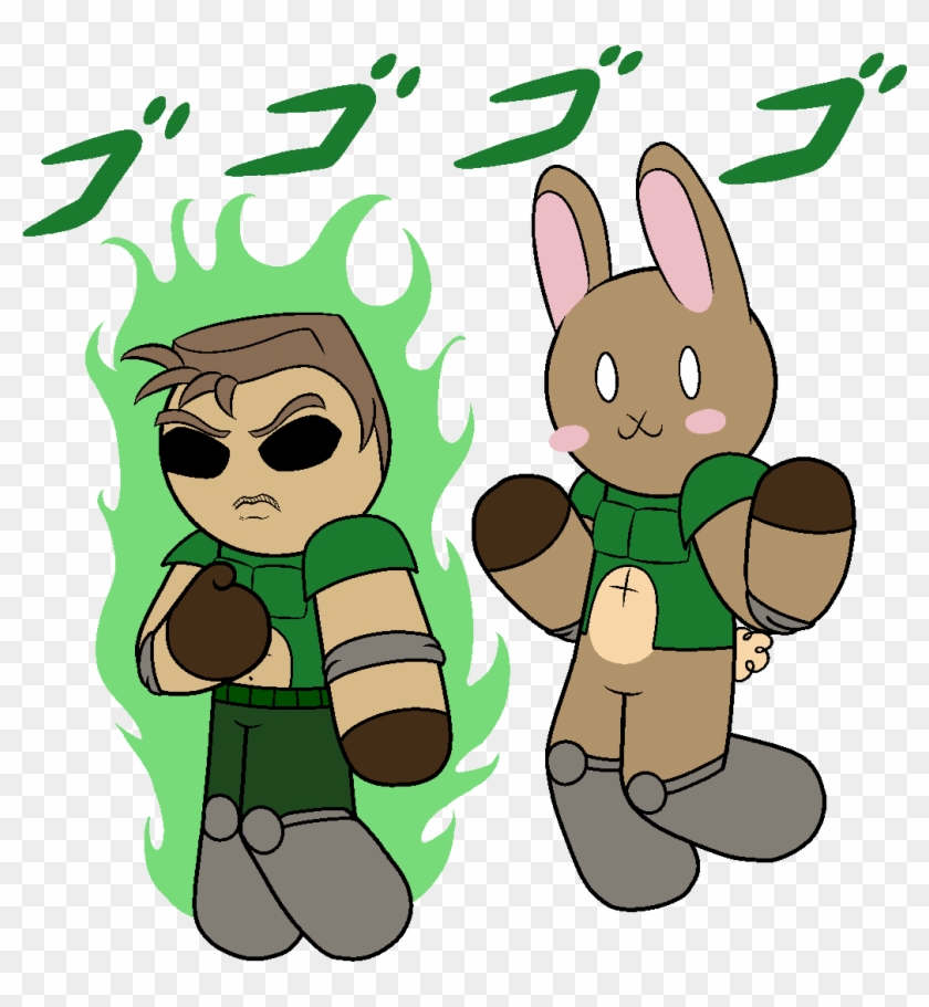 𝐃𝐎𝐎𝐌𝐆𝐔𝐘 & 「𝐃𝐀𝐈𝐒𝐘 」 There's Something Horribly - Cartoon Clipart #4773166