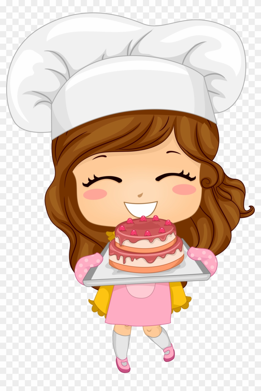 Cartoon Chef Clip Art Bagel Transprent Png - Logo Cake And Cookies Png Transparent Png #4773337