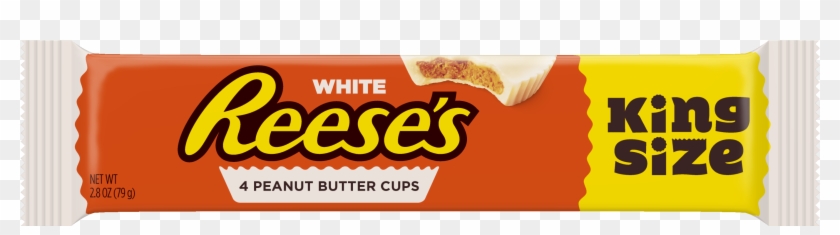 Reese's, Peanut Butter White Chocolate Cups King Size, - Reese's Peanut Butter Cups Clipart #4773378