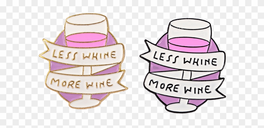 Banner Inspiring Free And Easy Funny Quote Enamel Brooch Lapel