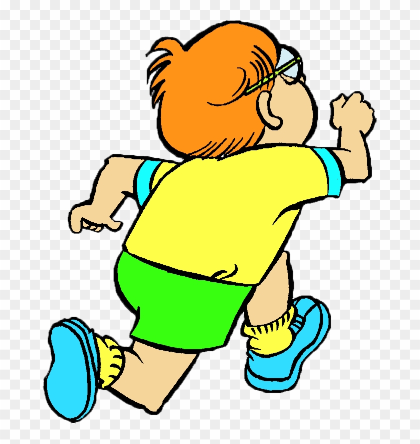 Clipart Child Runner - Kids Running Clip Art - Png Download #4773642