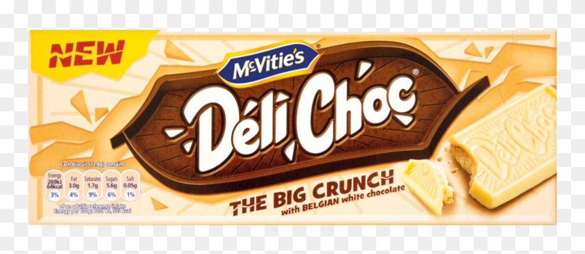 Mcvities Deli Choc Belgian White Chocolate 150g - White Chocolate Digestive Biscuit Clipart #4773671