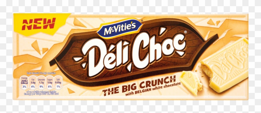 Mcvities Deli Choc Belgian White Chocolate 150g - White Chocolate Digestive Biscuit Clipart