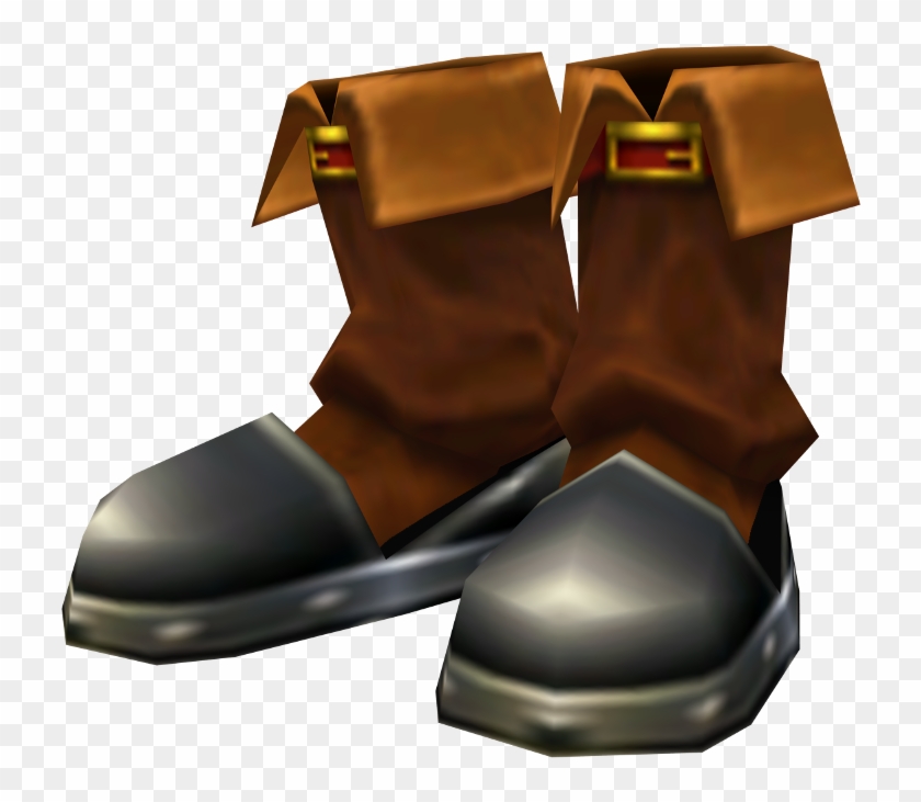 Imagine Getting Kicked By These - Zelda Iron Boots Clipart