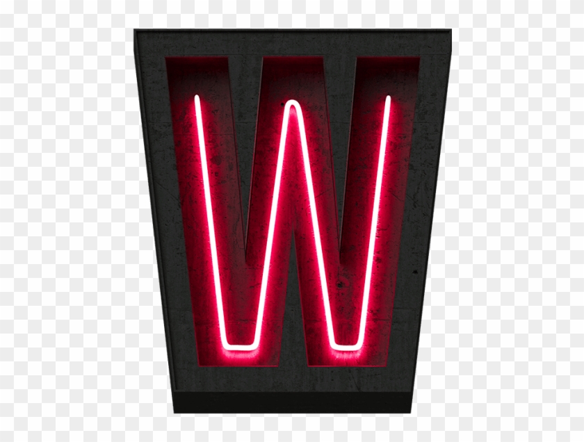 Dark Red Light Font - Neon Clipart #4773803