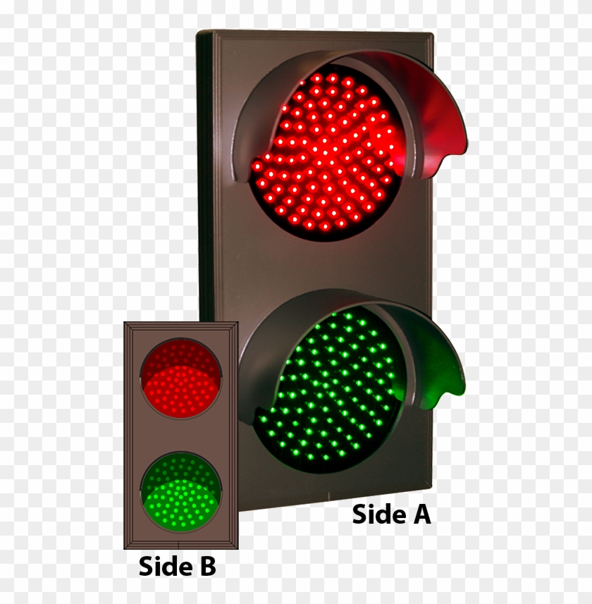 Indicator Dots, Double-faced With Hoods, Vertical, - 12 Volt Led Light Stop Clipart